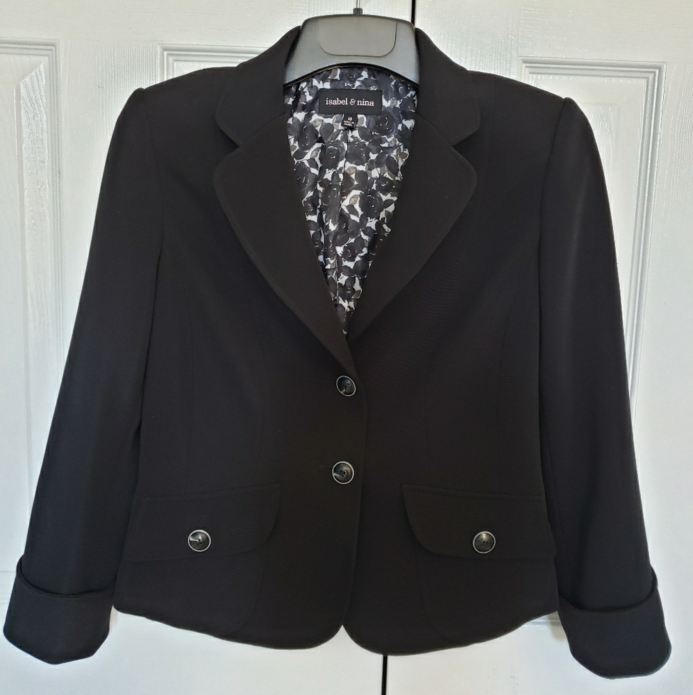 Isabel & Nina Black Blazer